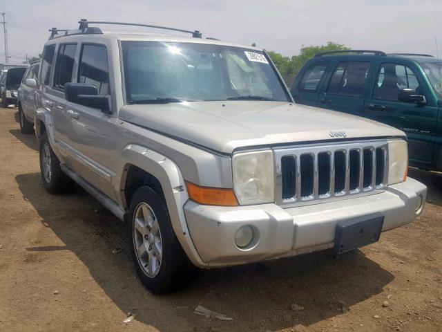 1J8HG58206C364548 - 2006 JEEP COMMANDER CREAM photo 1