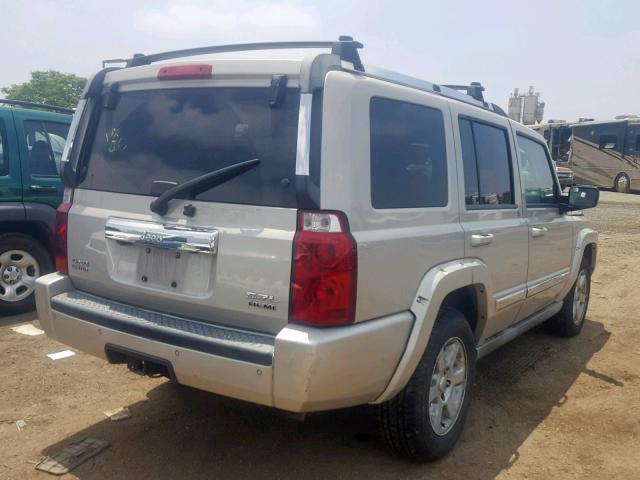 1J8HG58206C364548 - 2006 JEEP COMMANDER CREAM photo 4