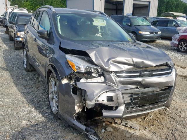 1FMCU0J98EUE46262 - 2014 FORD ESCAPE TIT GRAY photo 1