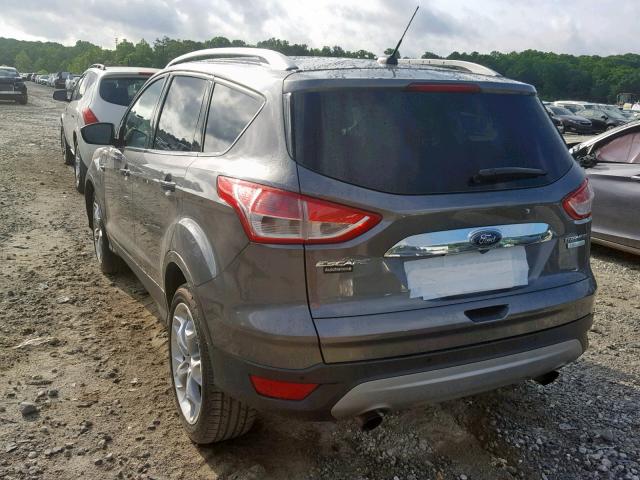 1FMCU0J98EUE46262 - 2014 FORD ESCAPE TIT GRAY photo 3