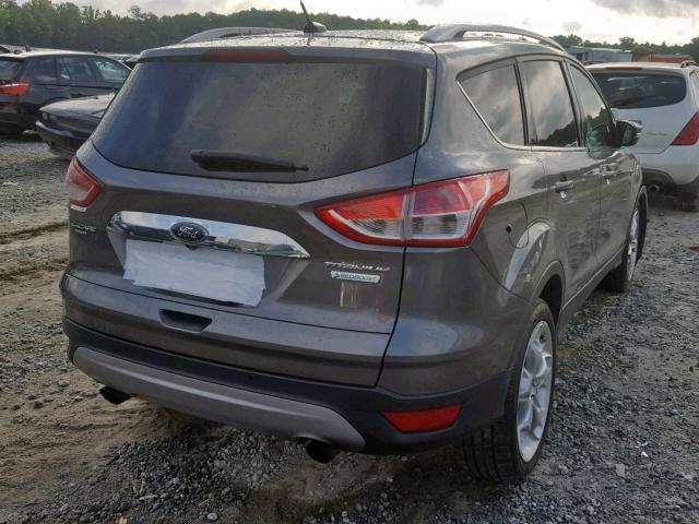 1FMCU0J98EUE46262 - 2014 FORD ESCAPE TIT GRAY photo 4