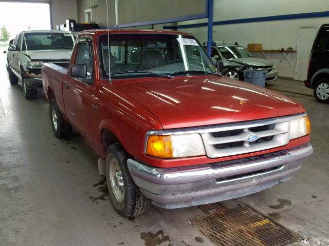 1FTCR10A3VPA39665 - 1997 FORD RANGER RED photo 1