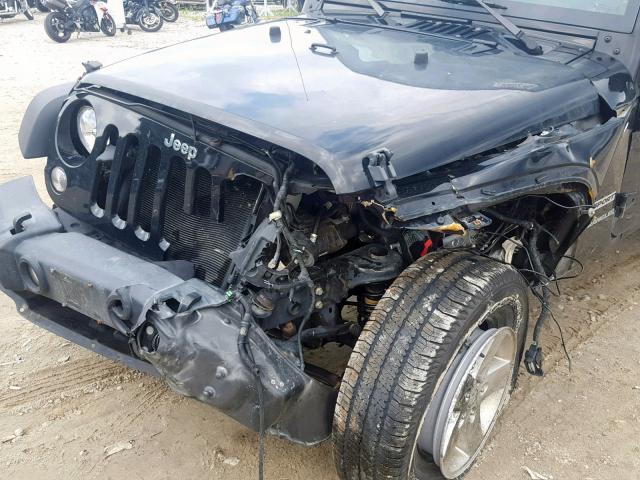 1C4AJWAG7HL521341 - 2017 JEEP WRANGLER S 黑色 照片 10