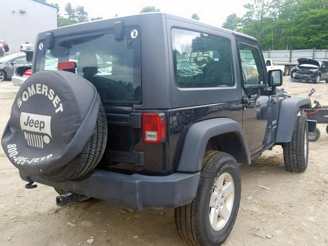 1C4AJWAG7HL521341 - 2017 JEEP WRANGLER S 黑色 照片 4