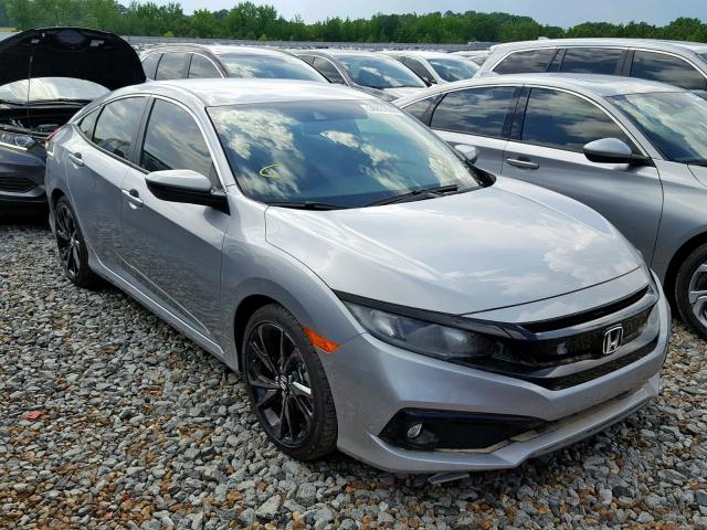 2HGFC2E8XKH556926 - 2019 HONDA CIVIC SPOR SILVER photo 1