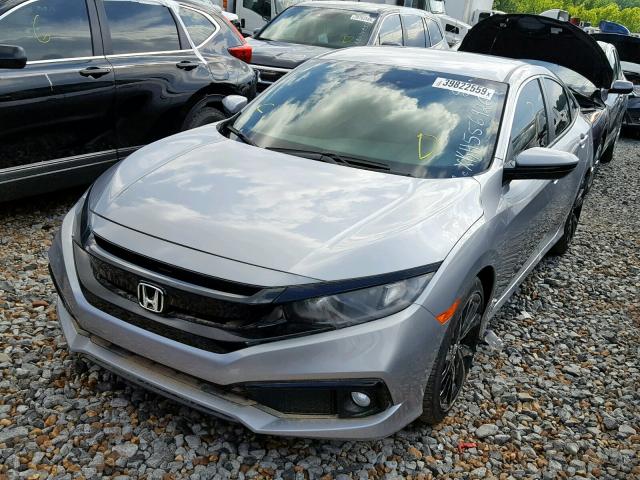 2HGFC2E8XKH556926 - 2019 HONDA CIVIC SPOR SILVER photo 2