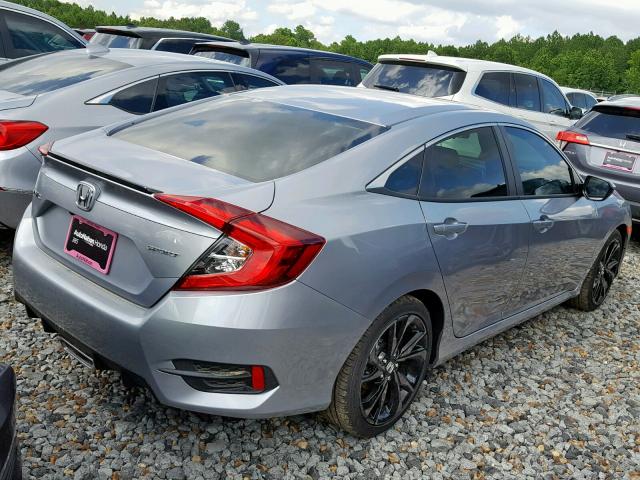 2HGFC2E8XKH556926 - 2019 HONDA CIVIC SPOR SILVER photo 4