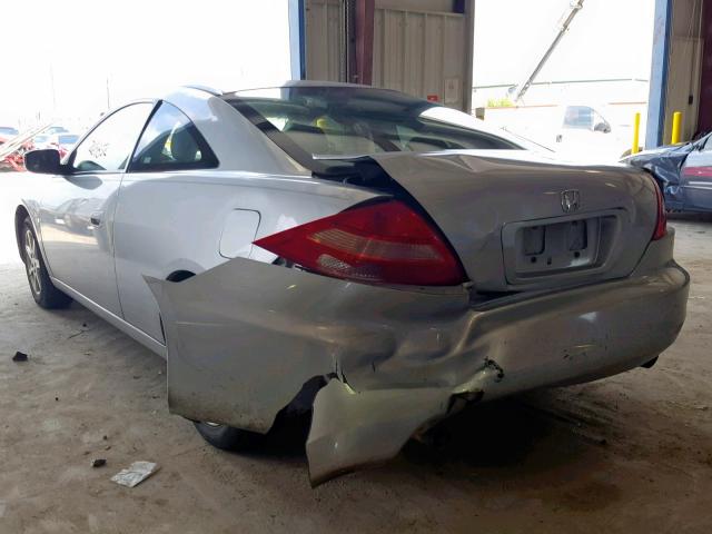 1HGCM82643A024206 - 2003 HONDA ACCORD EX GRAY photo 3