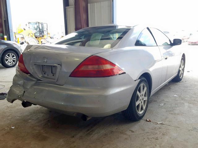 1HGCM82643A024206 - 2003 HONDA ACCORD EX GRAY photo 4