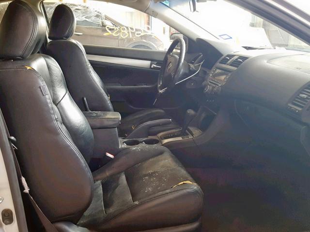 1HGCM82643A024206 - 2003 HONDA ACCORD EX GRAY photo 5