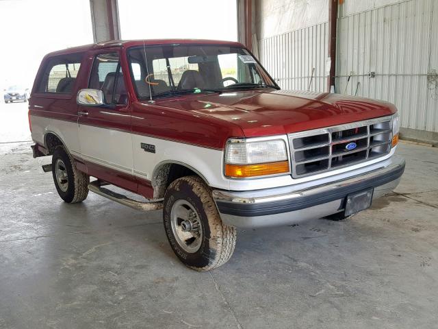 1FMEU15HXRLA96144 - 1994 FORD BRONCO U10 RED photo 1