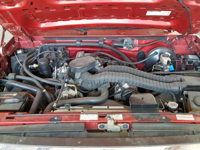 1FMEU15HXRLA96144 - 1994 FORD BRONCO U10 RED photo 7