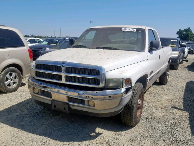 3B7KC23661G762659 - 2001 DODGE RAM 2500 WHITE photo 2