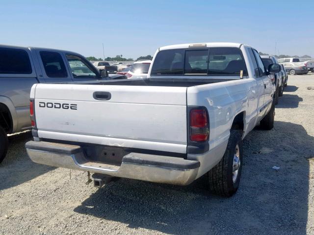 3B7KC23661G762659 - 2001 DODGE RAM 2500 WHITE photo 4