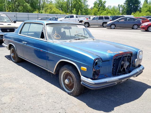 11402312002014 - 1970 MERCEDES-BENZ 250C BLUE photo 1