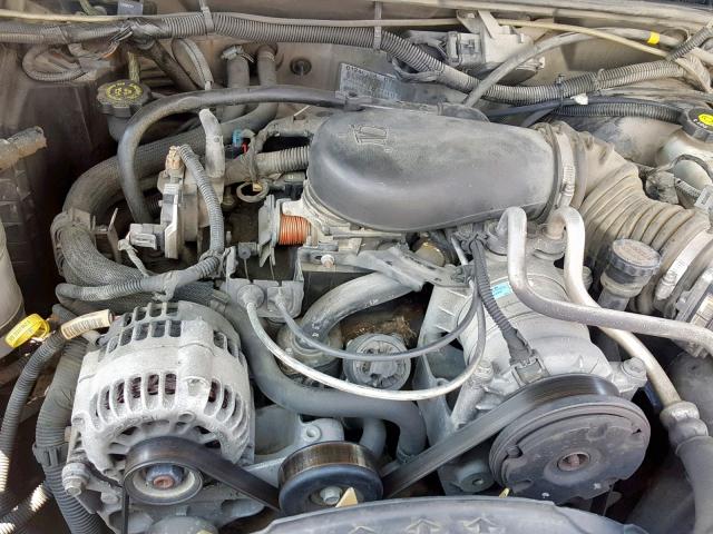 1GCCT19W528187676 - 2002 CHEVROLET S TRUCK S1 GRAY photo 7