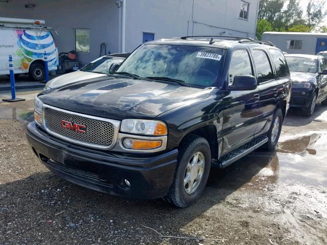 1GKEK63U16J130930 - 2006 GMC YUKON DENA BLACK photo 2