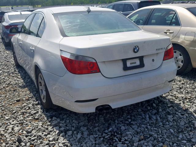 WBANA53524B175901 - 2004 BMW 525 I WHITE photo 3