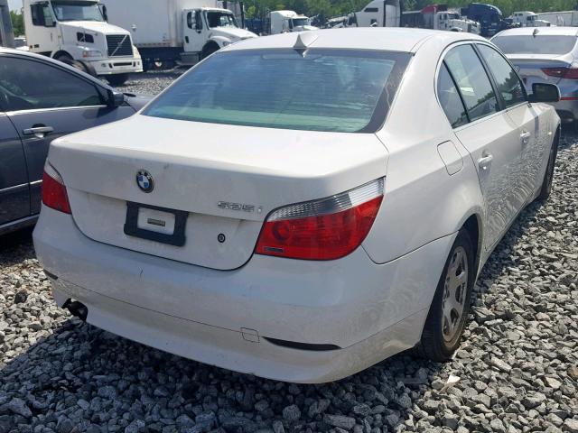 WBANA53524B175901 - 2004 BMW 525 I WHITE photo 4