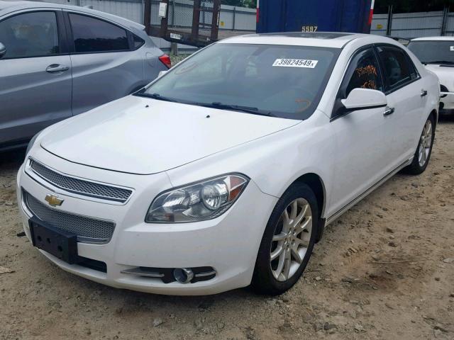 1G1ZE5E15BF111465 - 2011 CHEVROLET MALIBU LTZ 白色 照片 2