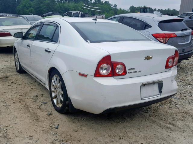 1G1ZE5E15BF111465 - 2011 CHEVROLET MALIBU LTZ 白色 照片 3