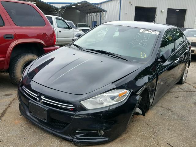 1C3CDFFA5GD818982 - 2016 DODGE DART SXT S BLACK photo 2