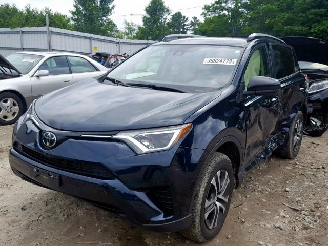 JTMBFREVXHJ124640 - 2017 TOYOTA RAV4 LE BLACK photo 2