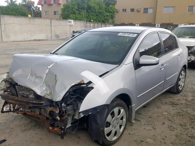 3N1AB61E19L641754 - 2009 NISSAN SENTRA 2.0 SILVER photo 2