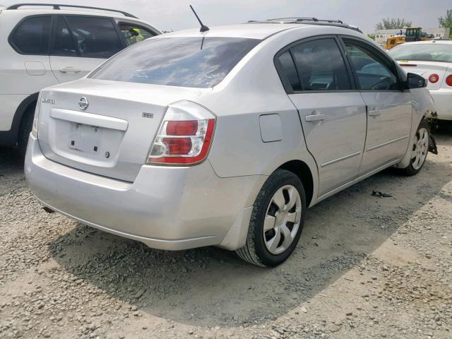 3N1AB61E19L641754 - 2009 NISSAN SENTRA 2.0 SILVER photo 4