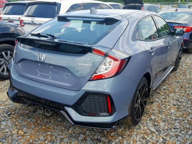 SHHFK7H4XKU222746 - 2019 HONDA CIVIC SPOR GRAY photo 4