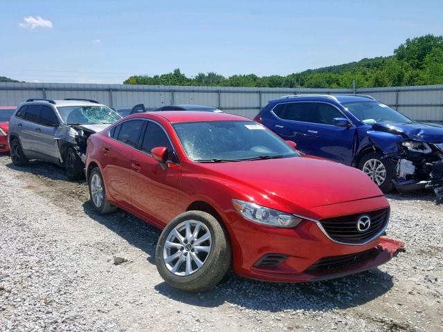 JM1GJ1U6XE1150814 - 2014 MAZDA 6 SPORT RED photo 1