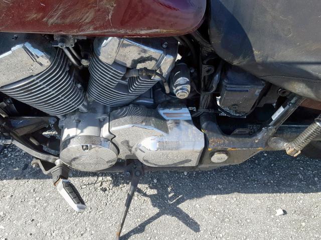 JH2RC50096M202663 - 2006 HONDA VT750 C BURGUNDY photo 9