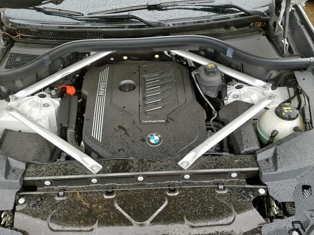 5UXCR6C54KLK99828 - 2019 BMW X5 XDRIVE4 WHITE photo 7