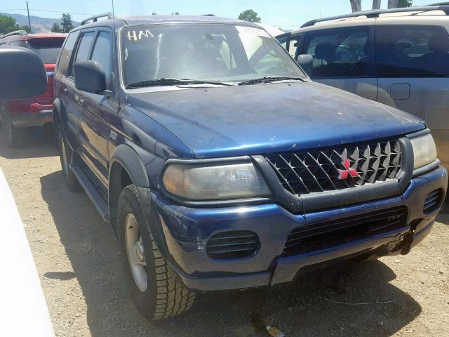 JA4LS21H11P025418 - 2001 MITSUBISHI MONTERO SP BLUE photo 1