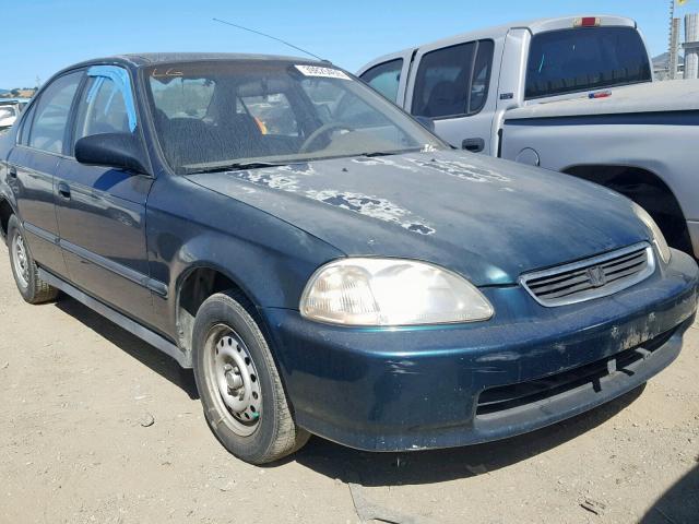 1HGEJ6521TL049342 - 1996 HONDA CIVIC DX GREEN photo 1