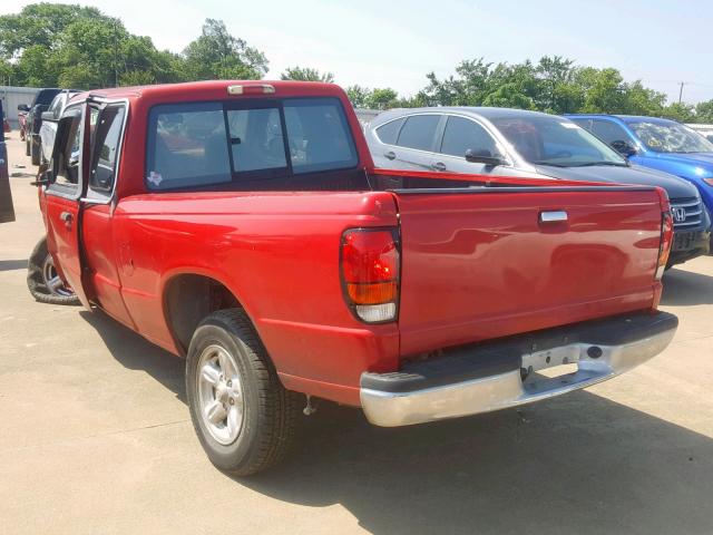 4F4CR16X6VTM31551 - 1997 MAZDA B4000 CAB RED photo 3