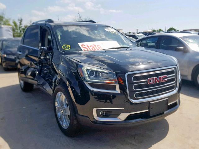 1GKKRSKD5HJ181536 - 2017 GMC ACADIA LIM BLACK photo 1