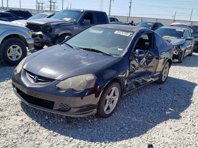 JH4DC53802C010065 - 2002 ACURA RSX BLACK photo 2