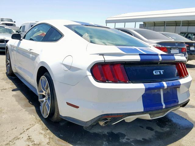 1FA6P8CFXG5304055 - 2016 FORD MUSTANG GT WHITE photo 3