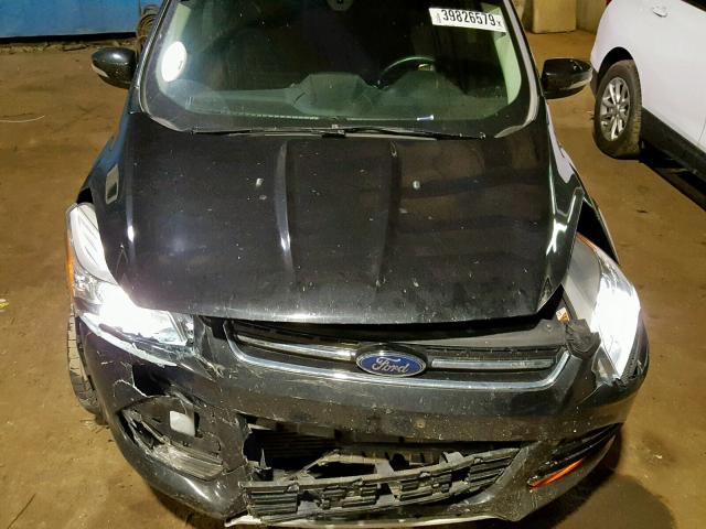 1FMCU9J93FUC60974 - 2015 FORD ESCAPE TIT BLACK photo 7