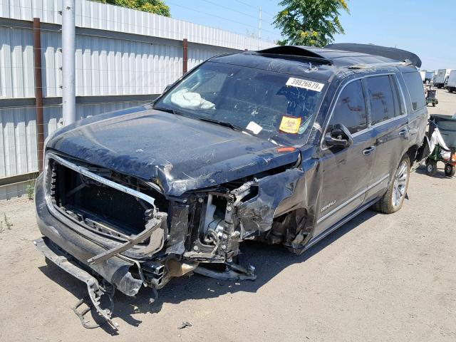 1GKS2CKJ5FR569459 - 2015 GMC YUKON DENA BLACK photo 2