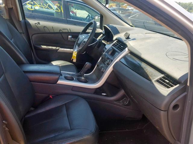 2FMDK3GC2BBB08646 - 2011 FORD EDGE SE SILVER photo 5