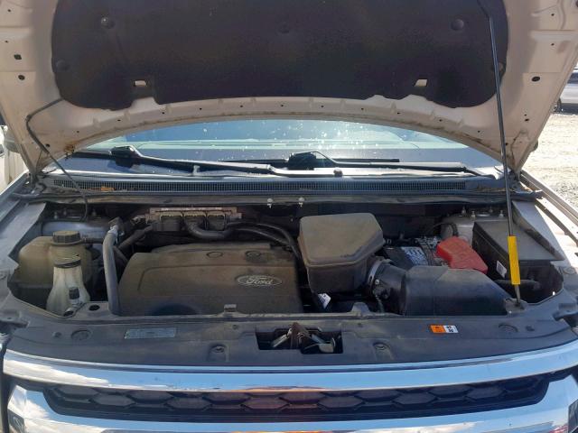 2FMDK3GC2BBB08646 - 2011 FORD EDGE SE SILVER photo 7