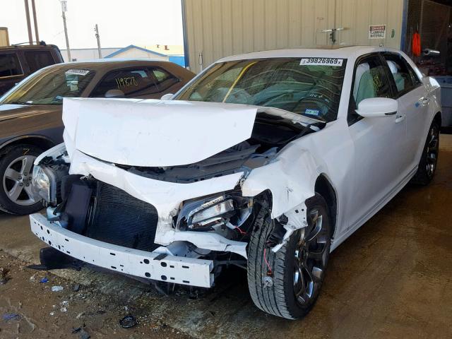 2C3CCABGXJH245023 - 2018 CHRYSLER 300 S WHITE photo 2