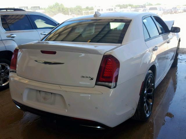 2C3CCABGXJH245023 - 2018 CHRYSLER 300 S WHITE photo 4