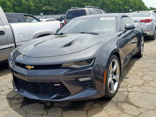 1G1FF1R71G0122013 - 2016 CHEVROLET CAMARO SS CHARCOAL photo 2