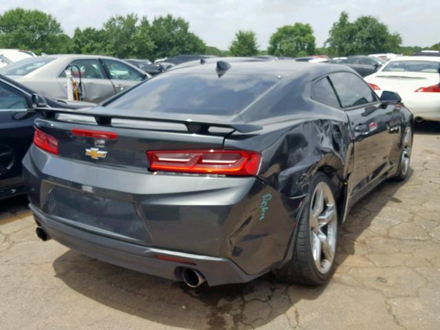 1G1FF1R71G0122013 - 2016 CHEVROLET CAMARO SS CHARCOAL photo 4