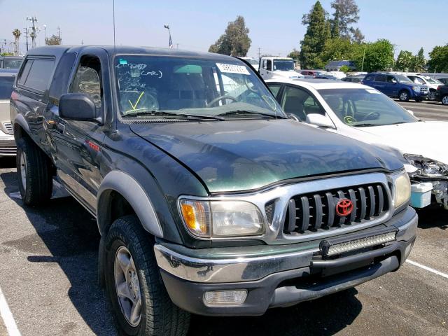 5TESN92N93Z197696 - 2003 TOYOTA TACOMA XTR GREEN photo 1