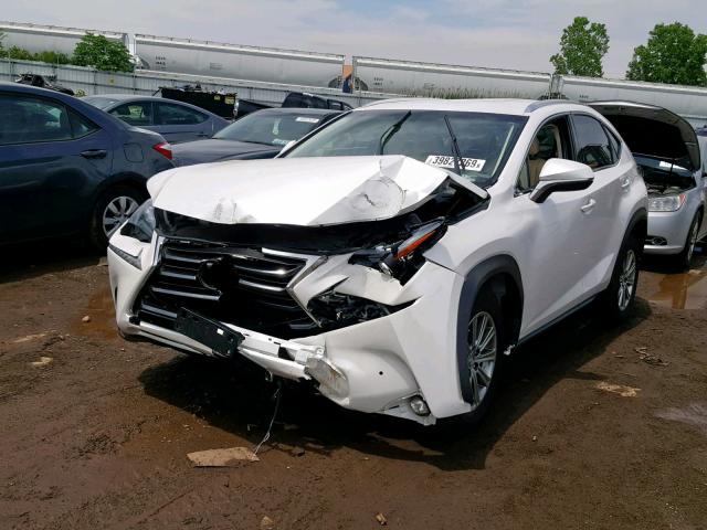 JTJBARBZ3H2113220 - 2017 LEXUS NX 200T BA WHITE photo 2