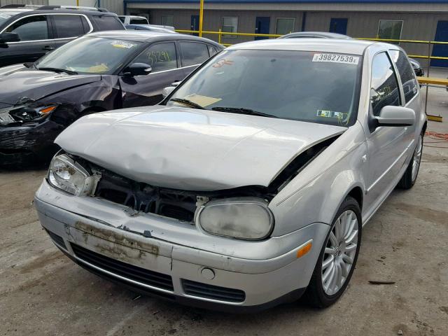 WVWBC31J7XW611319 - 1999 VOLKSWAGEN GOLF GL SILVER photo 2